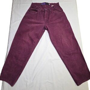 Vintage 90s Levis Silver Tabs Baggy Jeans Burgundy Rare Denim Purple Tag 33x30